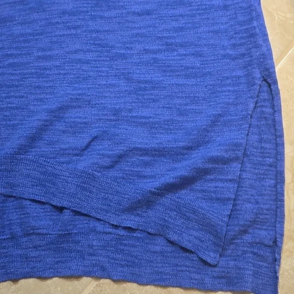 Anthropologie Moth Doman Sleeve Tunic Sweater Blue L - Picture 8 of 9